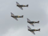 IMG_4976 - four Spitfire Mk1's in formation - first time since WW2