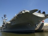 Intrepid_002 - USS Intrepid a permanent floating museum in New York on the Hudson River
