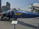Intrepid_014 - Grumman F11F Tiger - this version was a Blue Angels no. 5 aircraft from 1961 to 1963 