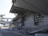 Intrepid_046 - on the dockside looking up at the aircraft carrier