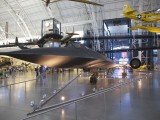 Smithsonian_008 - Lockheed SR-71 Blackbird, this Blackbird accrued about 2,800 hours of flight time during 24 years of active service with the U.S. Air Force. 